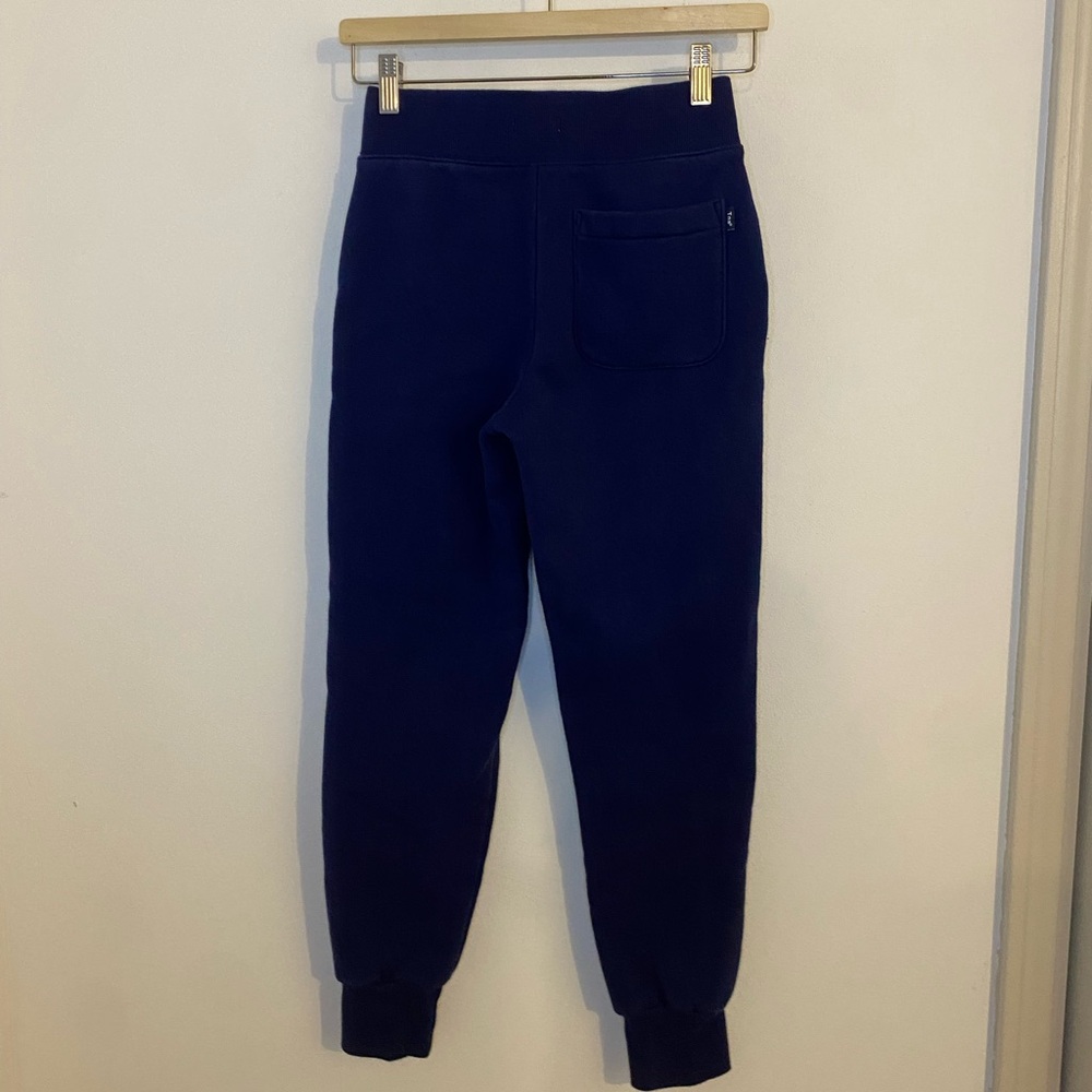 Aritzia Tna Cozy AF SET 1/4 Zip Pullover Sweatshirt & Sweatpants Navy - Picture 10 of 11